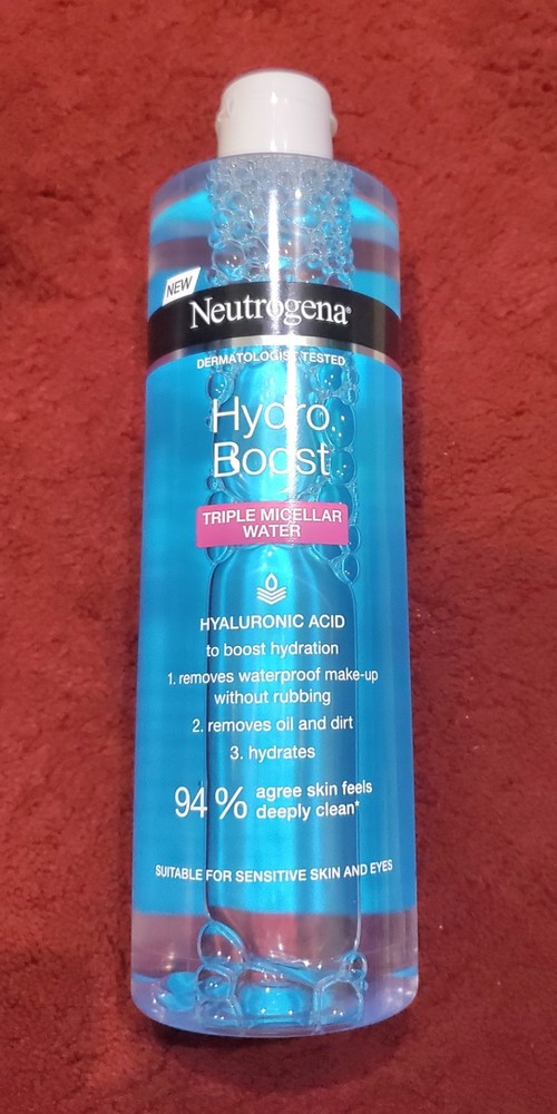 Neutrogena Hydro Boost Triple Action Micellar Water, 400 ml Remove Make-up Fresh