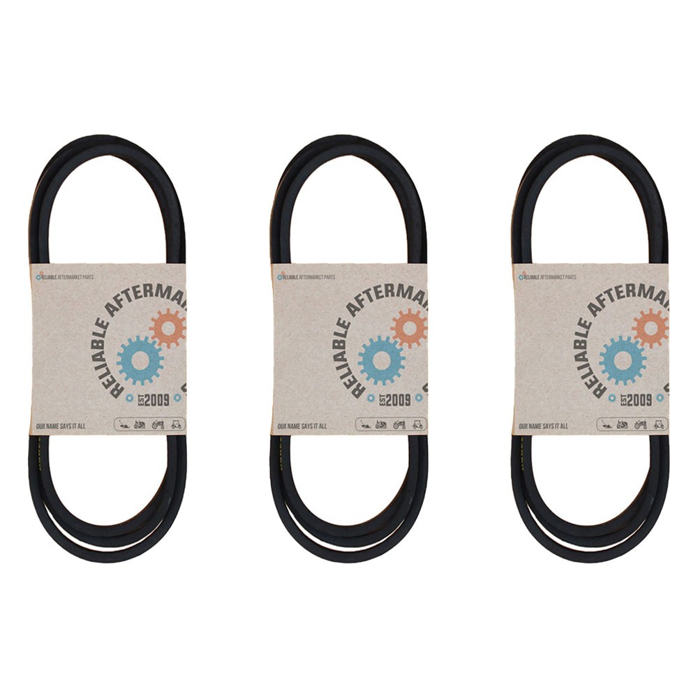 Qty 3: Deck Belt Fits Ariens Replaces 21547026