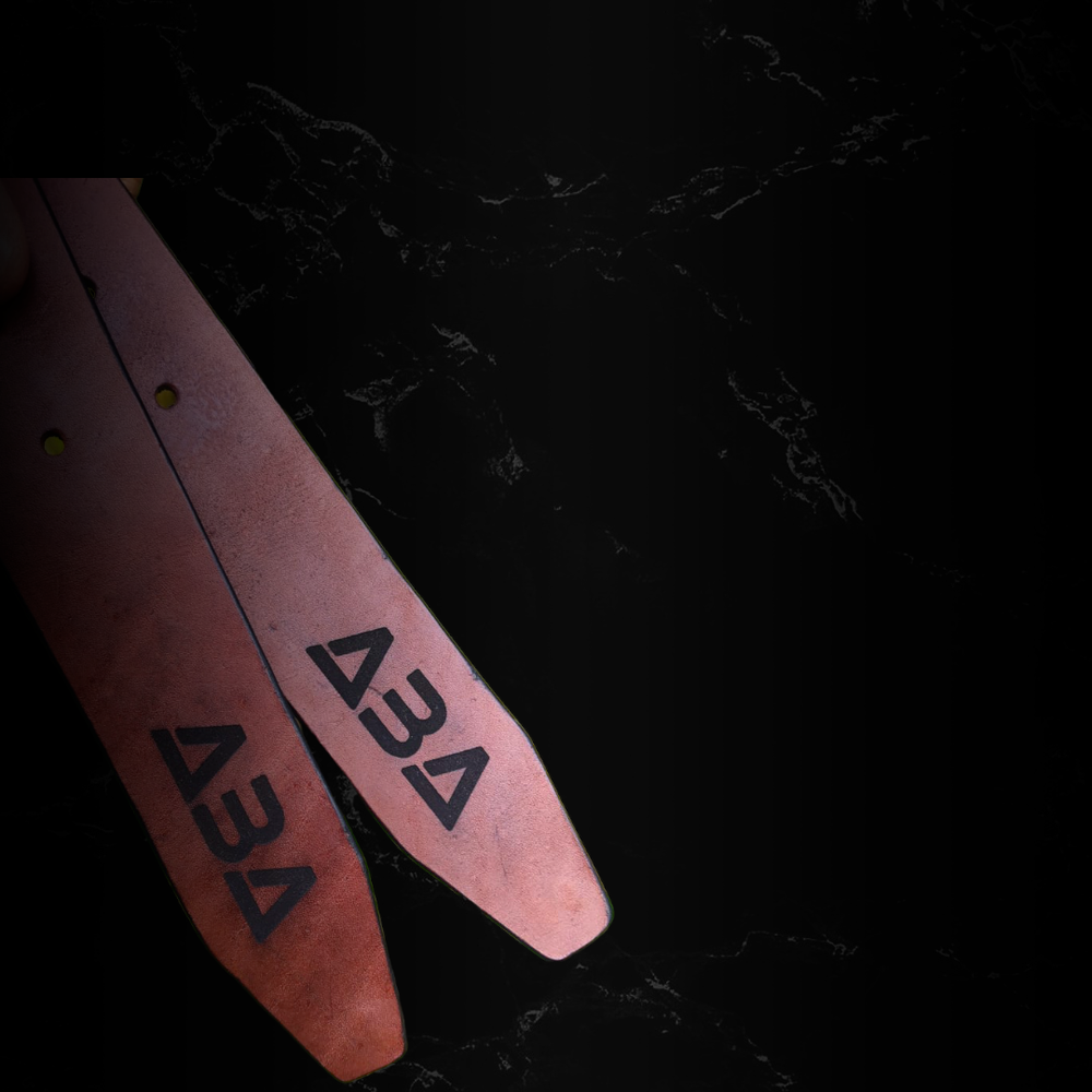 Handmade Personalized Brown Leather Belt for Men from Sri Lanka-image