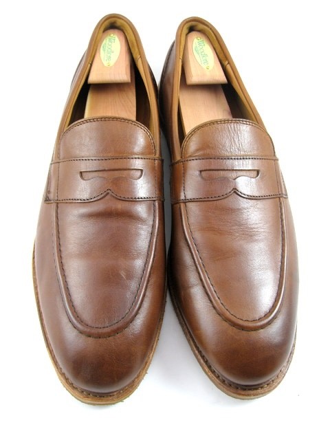Allen Edmonds Randolph Slip-On Penny Loafers Size 13 D Chili Worn Once 627N