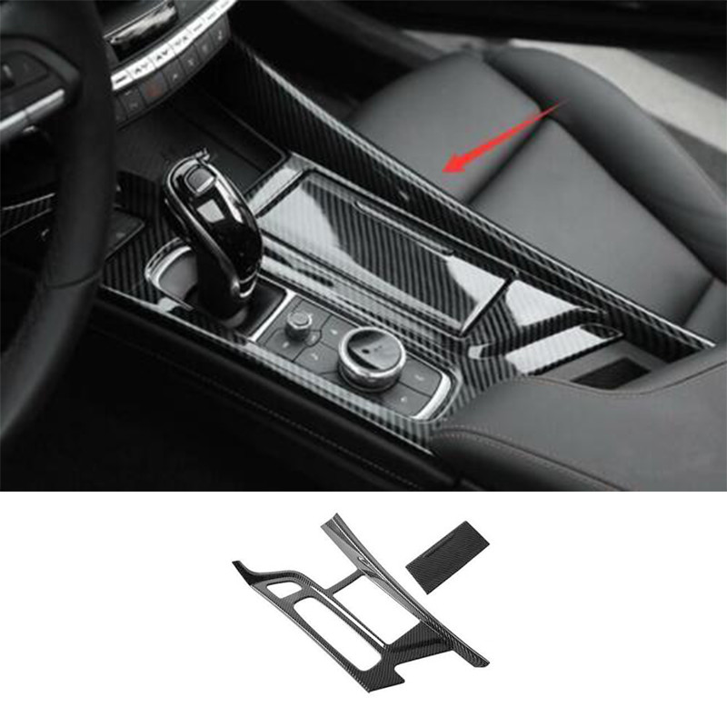 Gearbox Gearbox Panel For Cadillac CT5 2020-2023 Carbon Texture Center Console