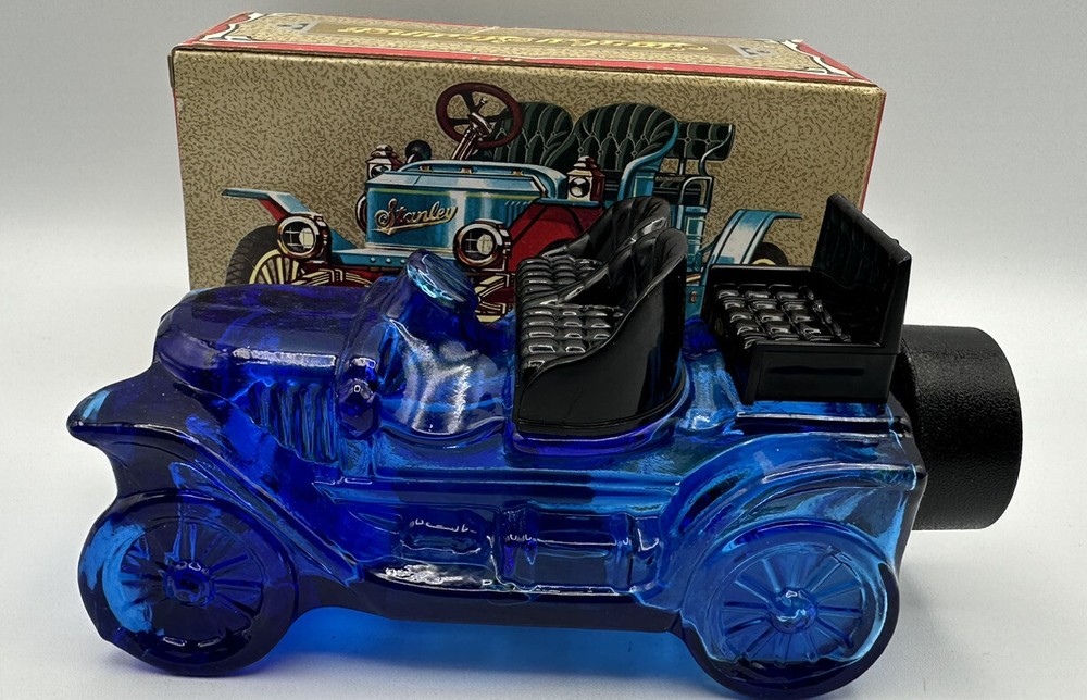 Avon Stanley Steamer Decanter Wild Country After Shave W/ Original Box