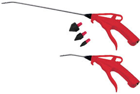 ATD Tools 2-Piece 4-Inch and 13-Inch Pistol-Grip Air Blow Gun Set with Rubber Tips