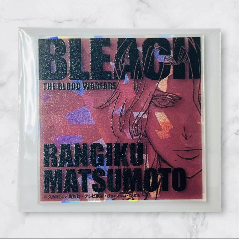 Bleach Sparkly Acrylic Card Rangiku Matsumoto