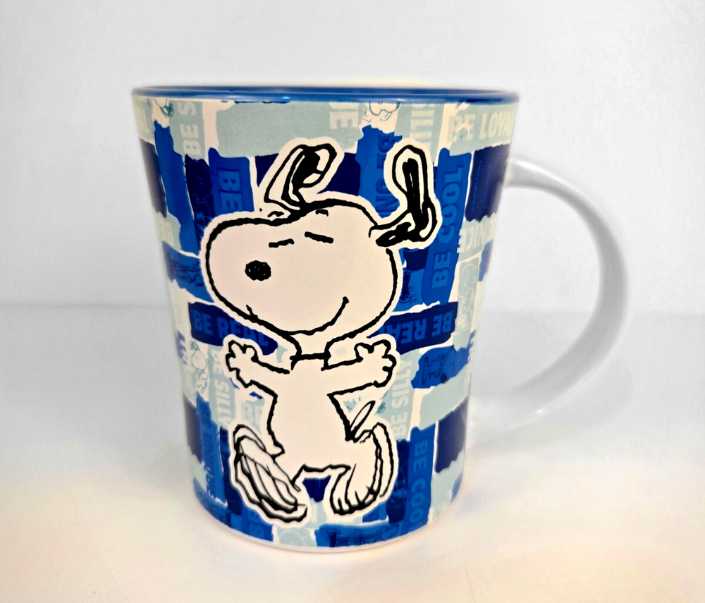 Snoopy Blue Ceramic Coffee Mug by Gibson Overseas Inc