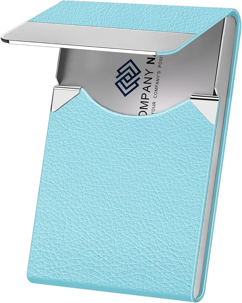 Business Card Holder, Pocket Business Card Case, Slim Card Holders for Men or Wo