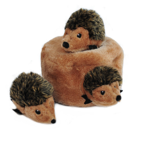 ZippyPaws Zippy Burrow Dog Toy Hedgehog Den; 1 Each/Med