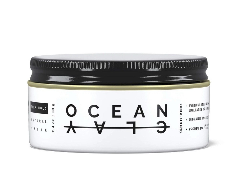 (SHEHVOO) Ocean Clay - Premium Men’s Hair Styling - Firm Hold + Natural...