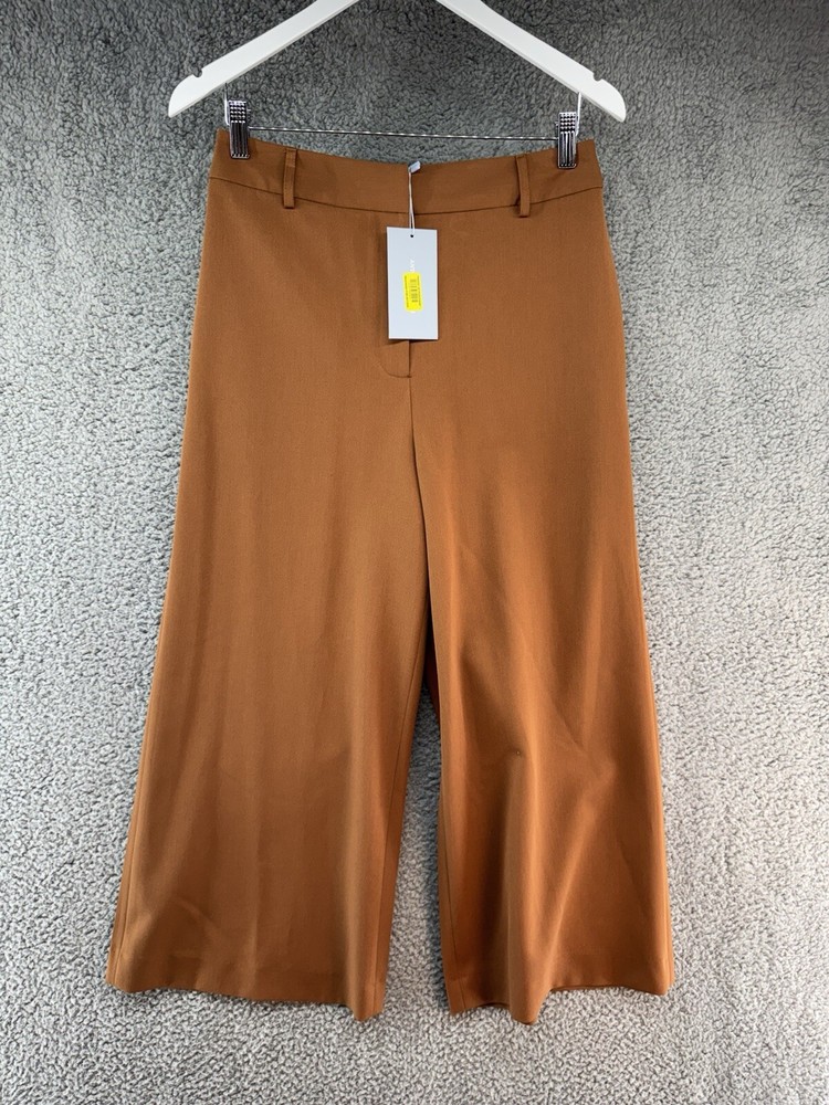 Antonio Melani Women's Khaki Flare Leg Lightweight Dress Pants | Size 6 NWT