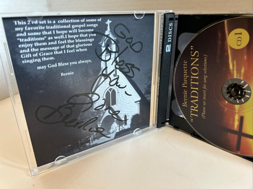 Buy Now! Check The Pics! BERNIE PARQUETTE Traditions CD(2 Disc Set) RARE-Used CD-image