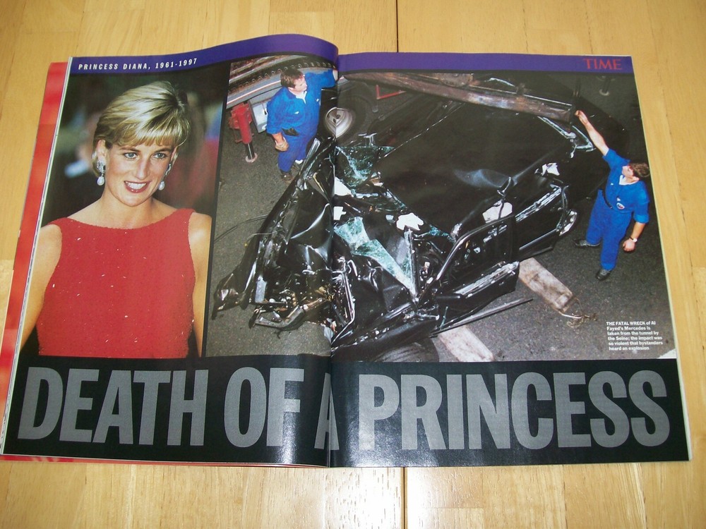 Vintage Time Magazine Princess of Wales Diana Memorial Issue September 8 1997