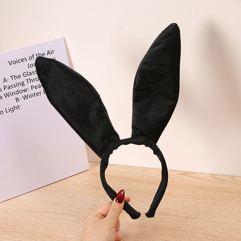 Easter Bunny Ear Headband Hair Hoop Rabbit Ear Masquerade Headband Accessories