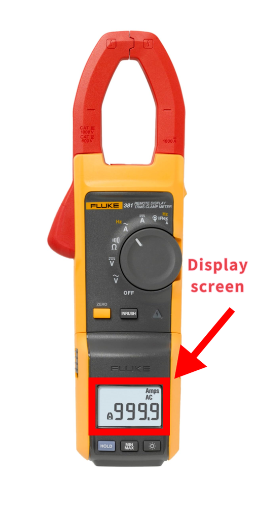 Fluke 381 Clamp Meter Brand new Screen Display