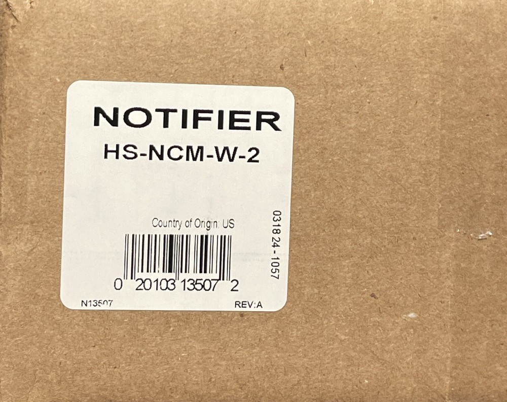 Notifier HS-NCM-W-2 (New)
