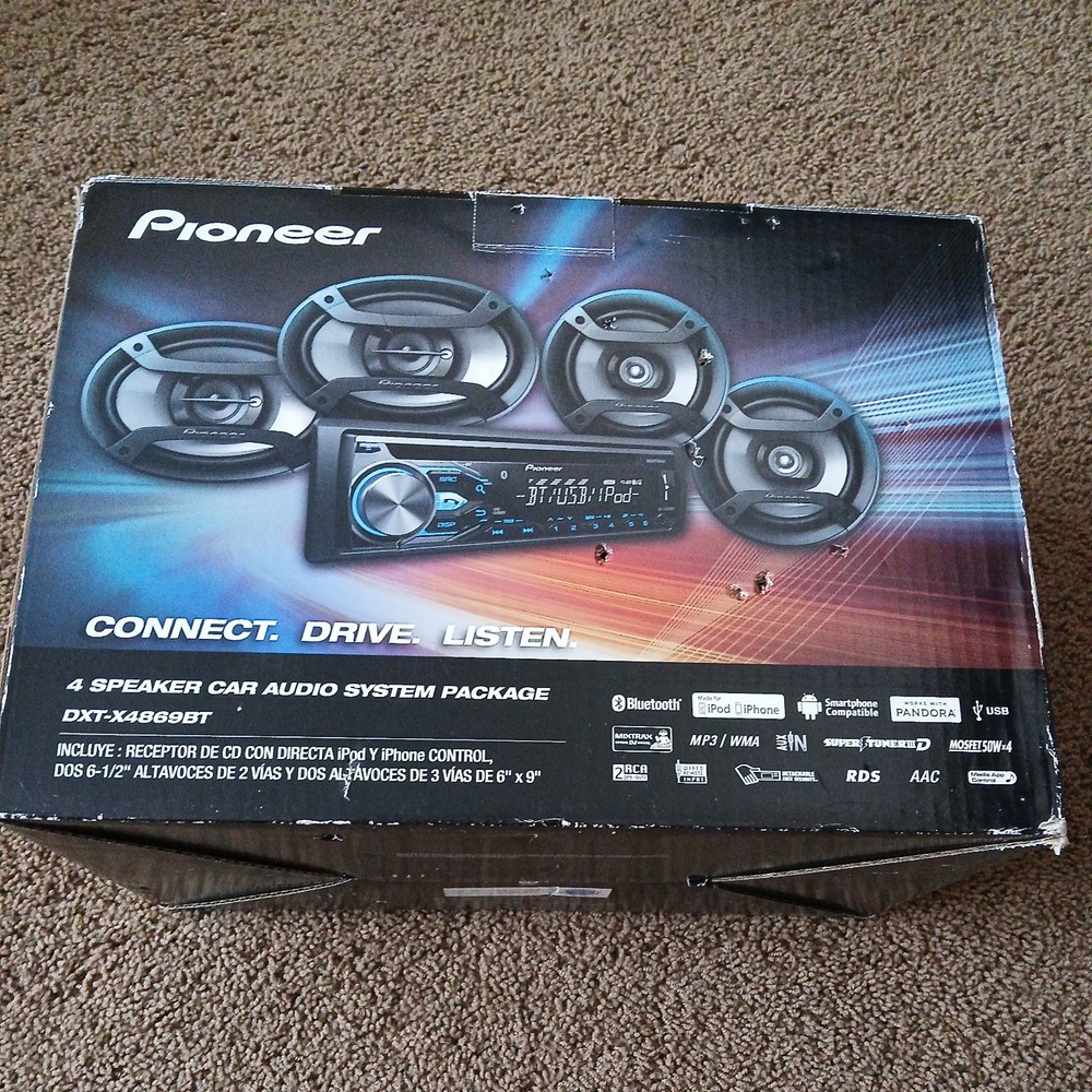 Pioneer 4 Speaker Car Audio System MXT-2969BT *SEE DESCRIPTION*