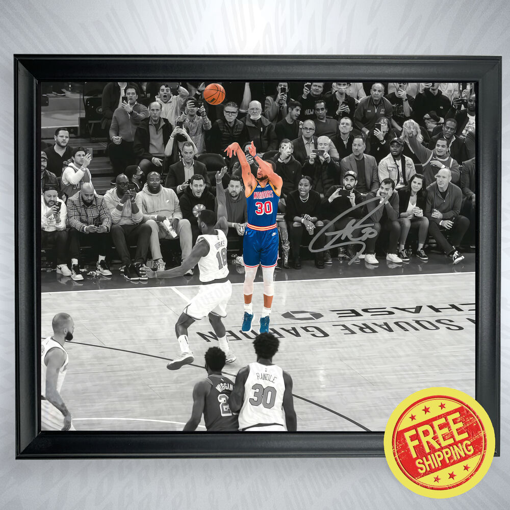 Stephen Curry Framed Autograph Reprint Signed 8x10 Photo Signature Poster FREE S