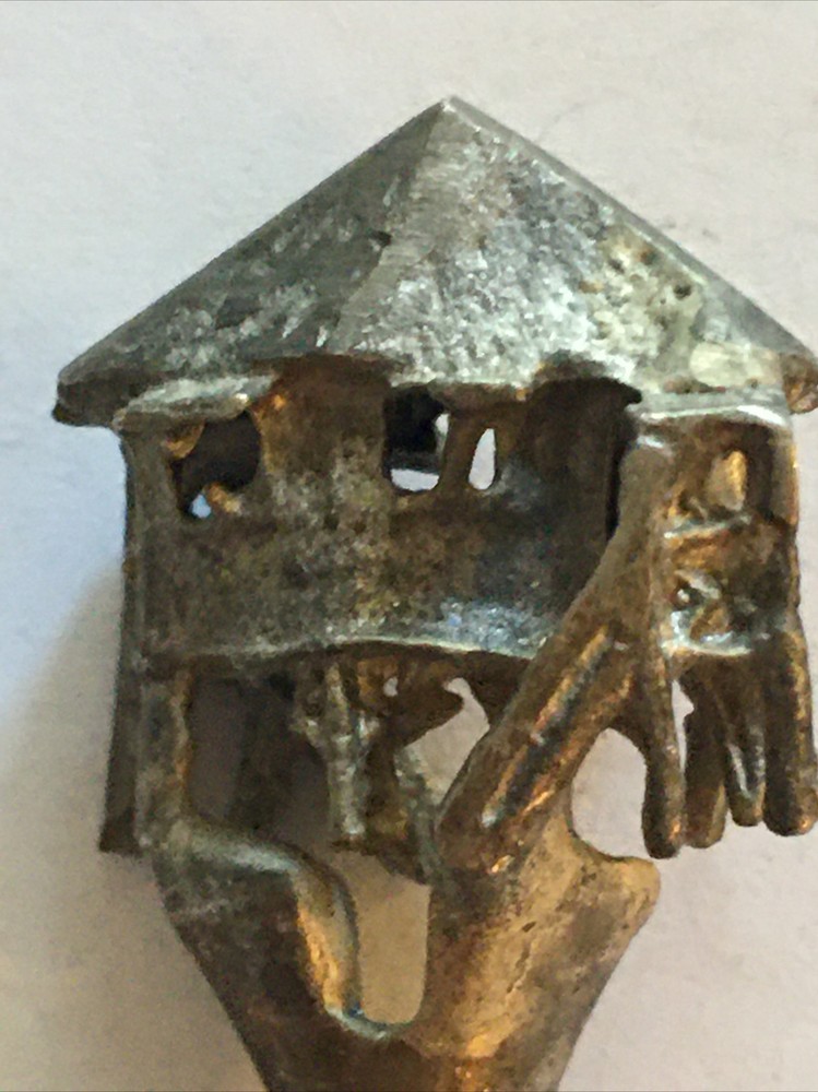 Collectible Vintage Hut Souvenir Fork for Unique Decor