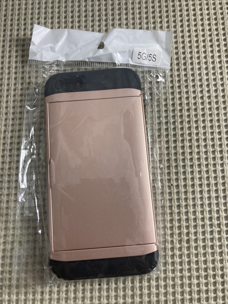 Credit Card Slot Holder Wallet Case Shockproof Back Cover For iPhone & Samsung-image