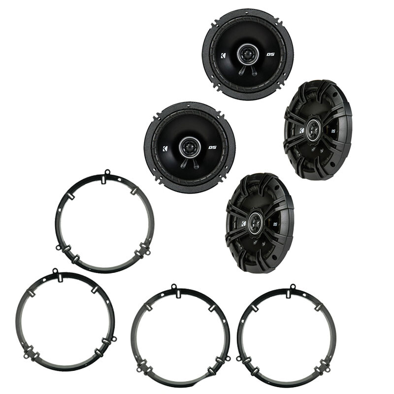 Fits Volkswagen GTI 1999-2014 Factory Speaker Upgrade Kicker (2) DSC65 Package