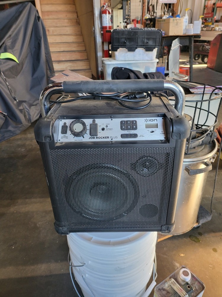 Ion Job Rocker Plus--IPA74. Black. Used. Works Perfectly.