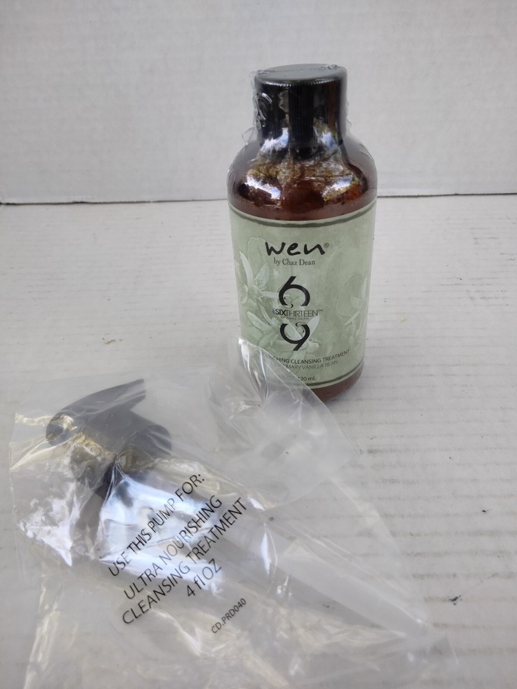 Wen Six Thirteen Ultra Nourishing 4 oz Cleansing Treatment by Chaz Dean New Sealed