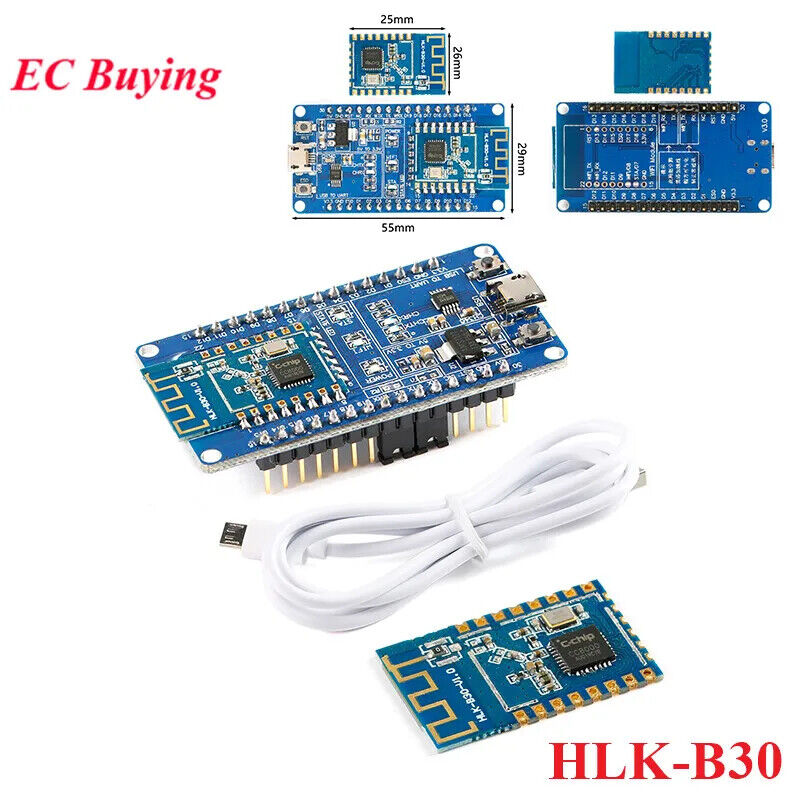 HLK-B30 WiFi Bluetooth 4.2 Wireless Module Serial Data Transmission Board