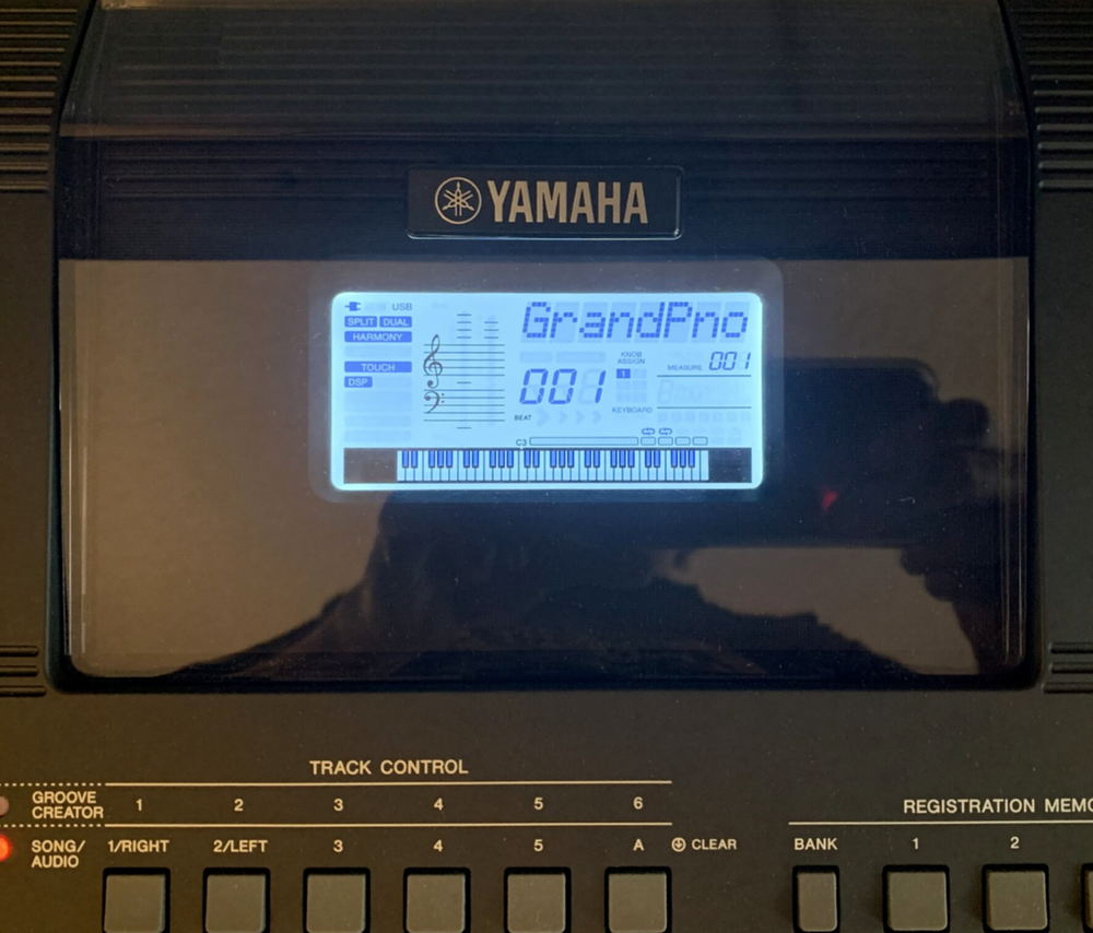 Yamaha PSR-E463 LCD Screen Display Panel Repair Replacement Service