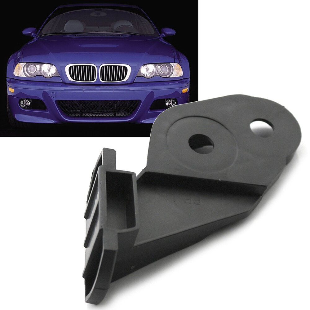 Left Side Front Bumper Cover Mount Supports For BMW 3 Series E46 1999-2006 05