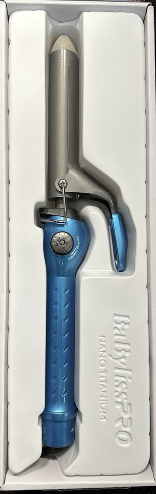 BaBylissPRO Nano Titanium Spring Curling Iron for Salon-Quality Waves