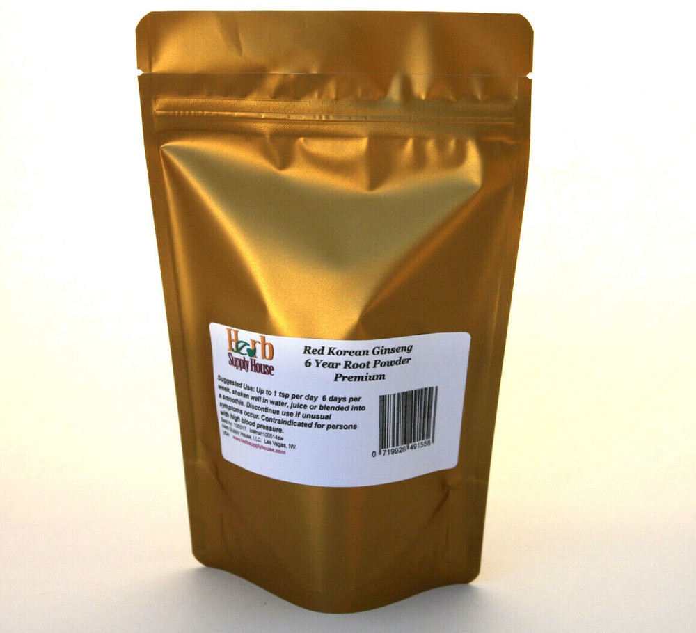 Red Korean Ginseng 4oz, 1/4lb