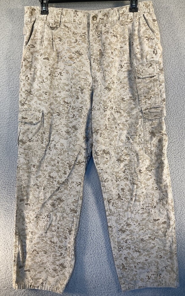 Men's 511 Tactical Cargo Pants 36x29.5 Digital Camo Gorpcore Hiking