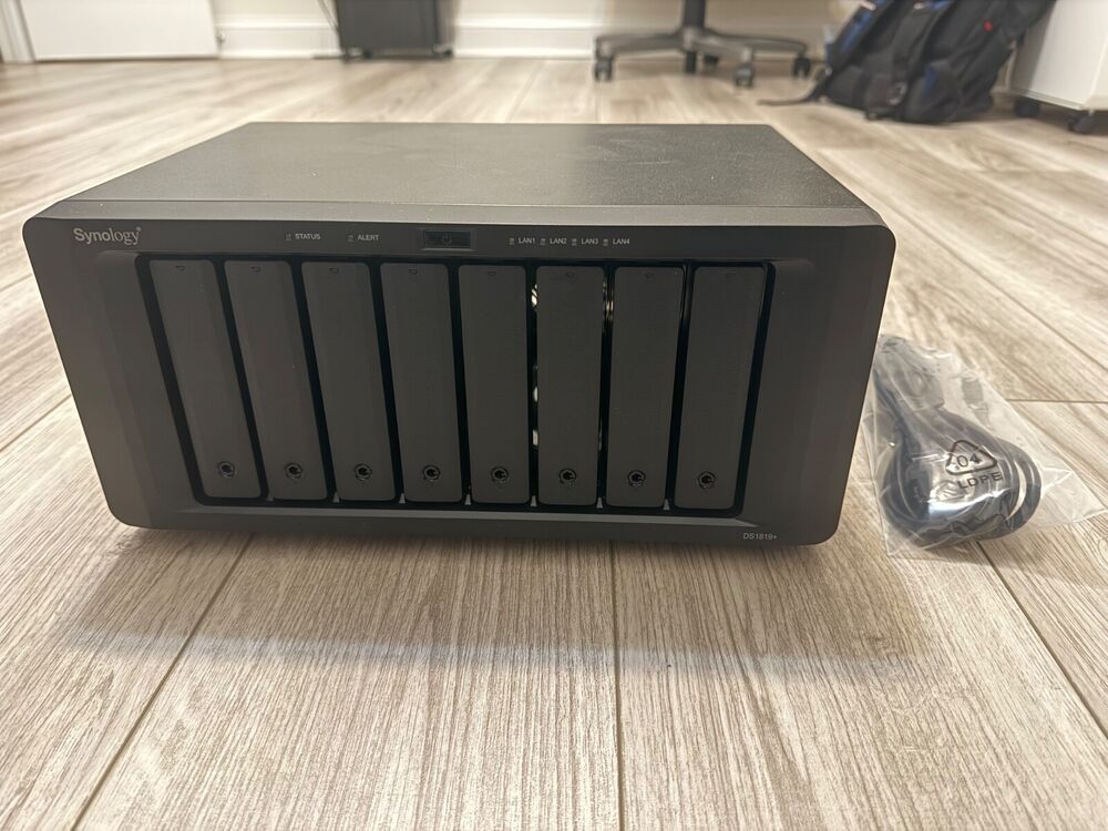 Synology DiskStation DS1819+ 8-Bay NAS Enclosure Diskless