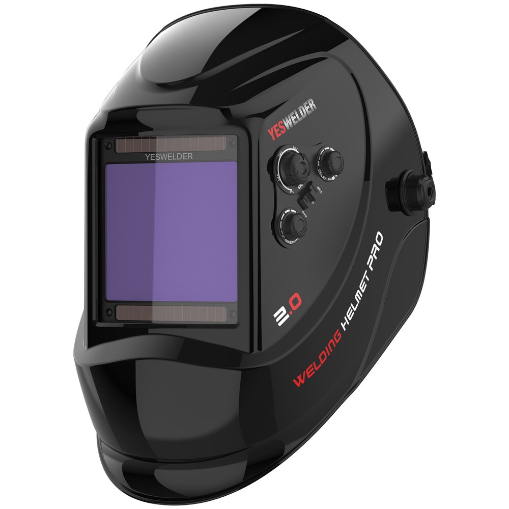 Auto-Darkening Welding Helmet, Large View Area True Color Welder Helmet