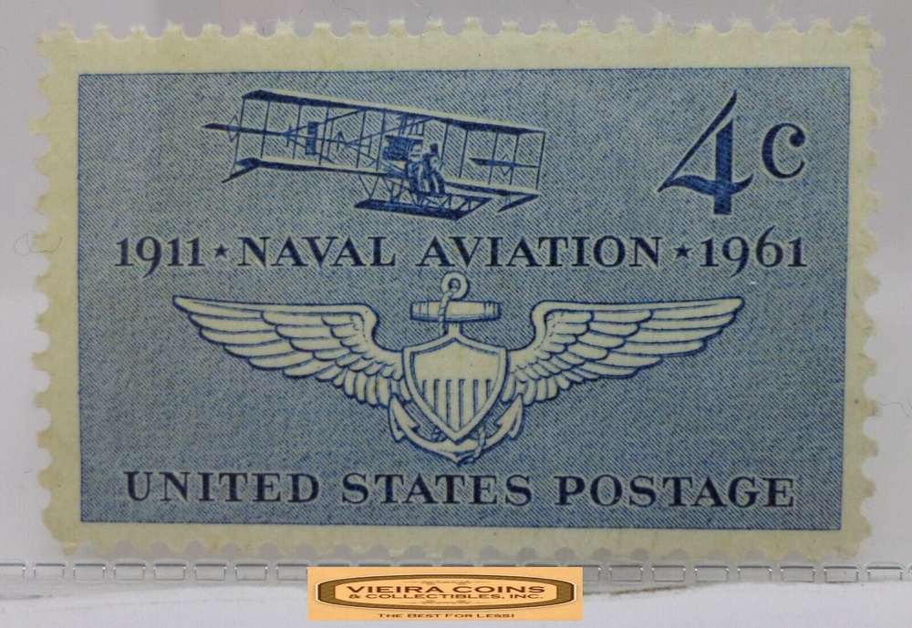 1911 - 1961 USA Postage Naval Aviation 4 Cents Stamp - #S41747NQ