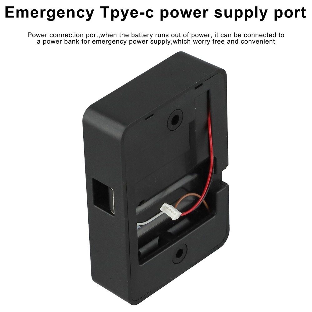 Biometric Fingerprint Cabinet Lock for Keyless Secure Entry-image