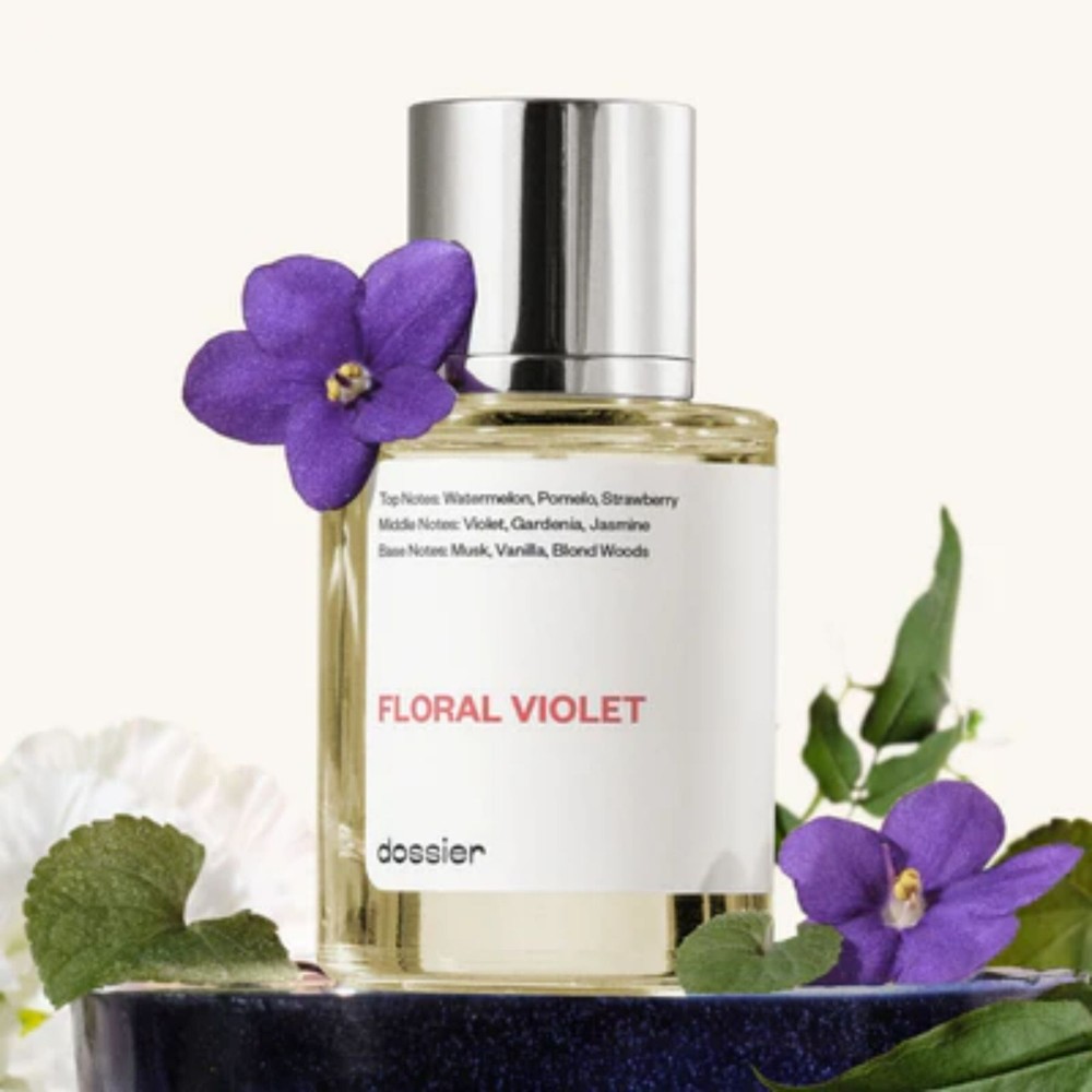 Dossier Perfumes - Floral Violet | Fresh & Delicate Violet Blossom Fragrance