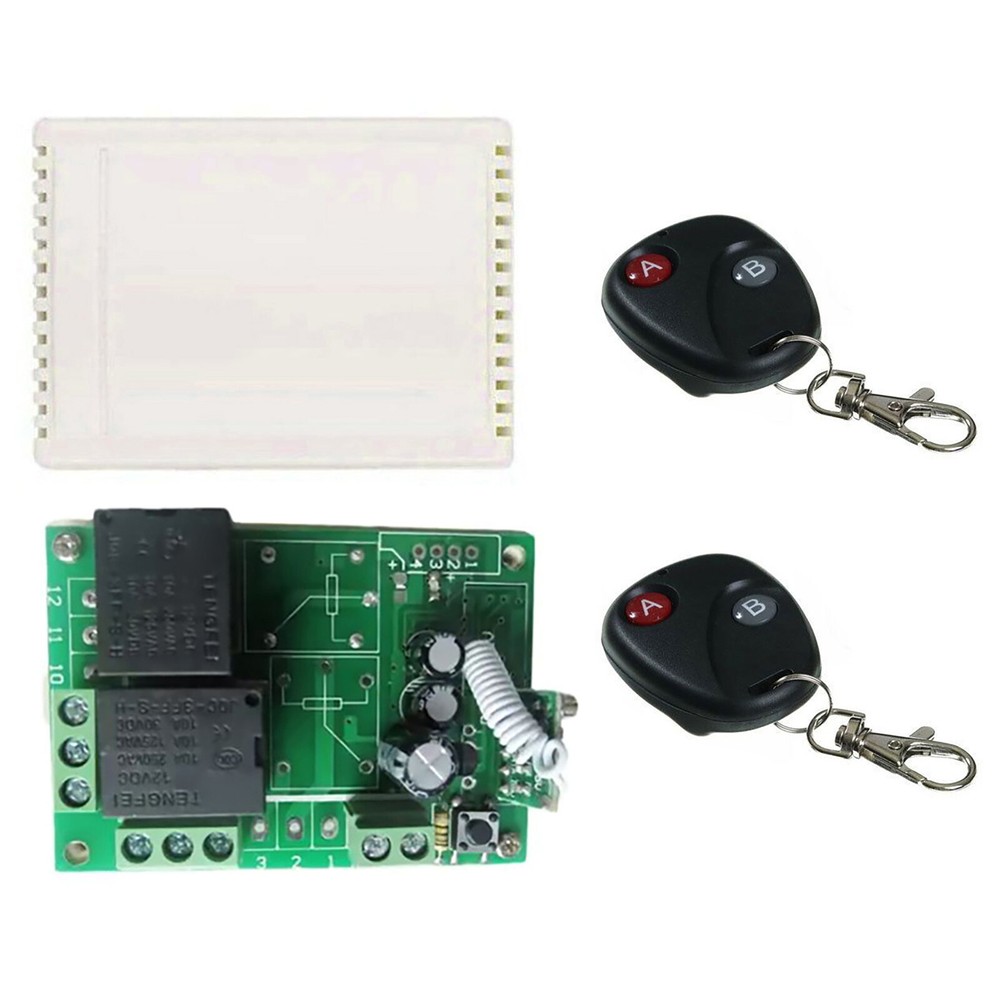 Universal DC12V 315MHZ ON-OFF Wireless Remote Control Switch + Relay Receiver