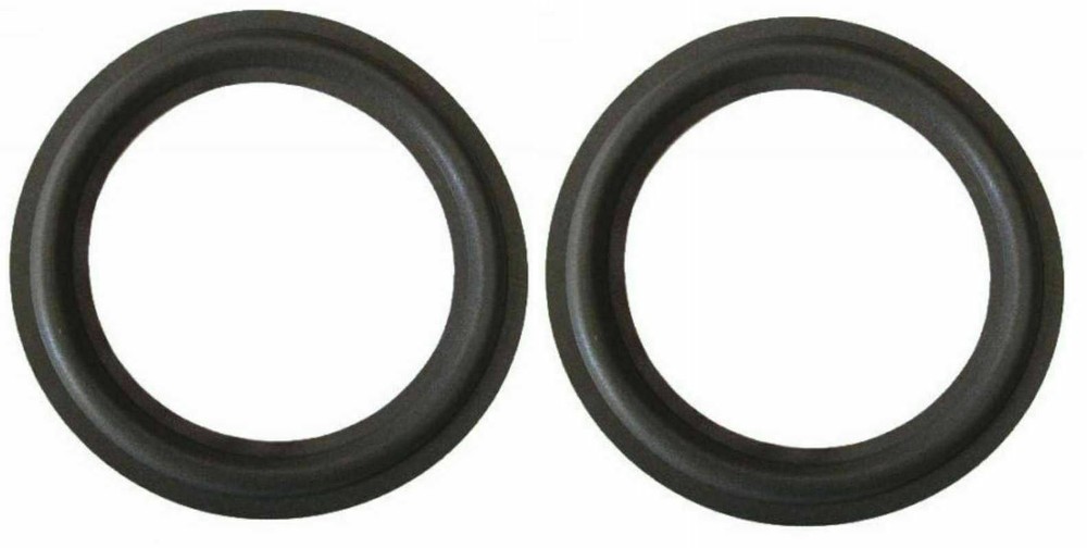 Pkg - 2 4 Inch Speaker Surround Foam SubWoofer Edge Sub Woofer 4