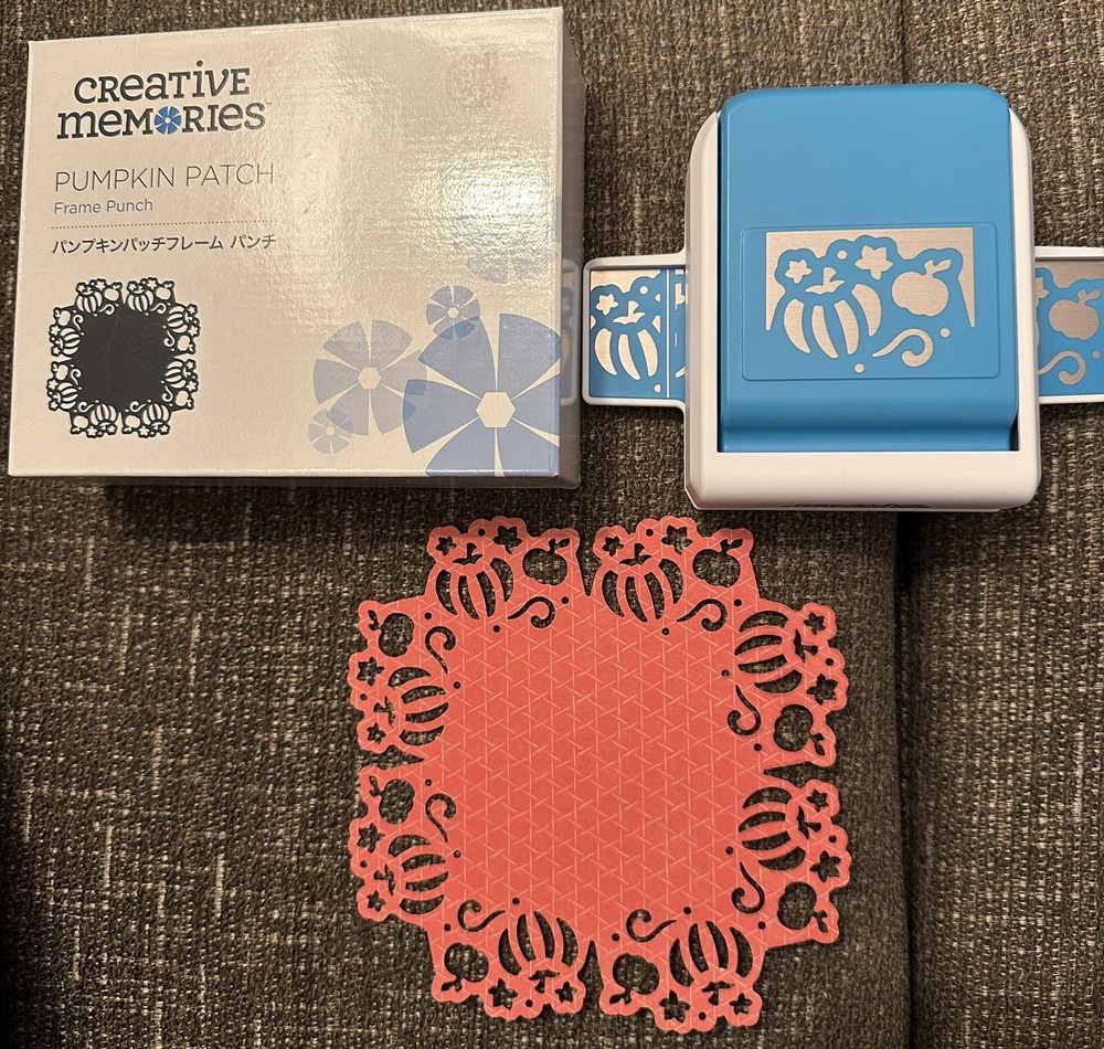 Creative Memories Pumpkin Patch Frame Punch 2023 Brand NEW in box, NLA