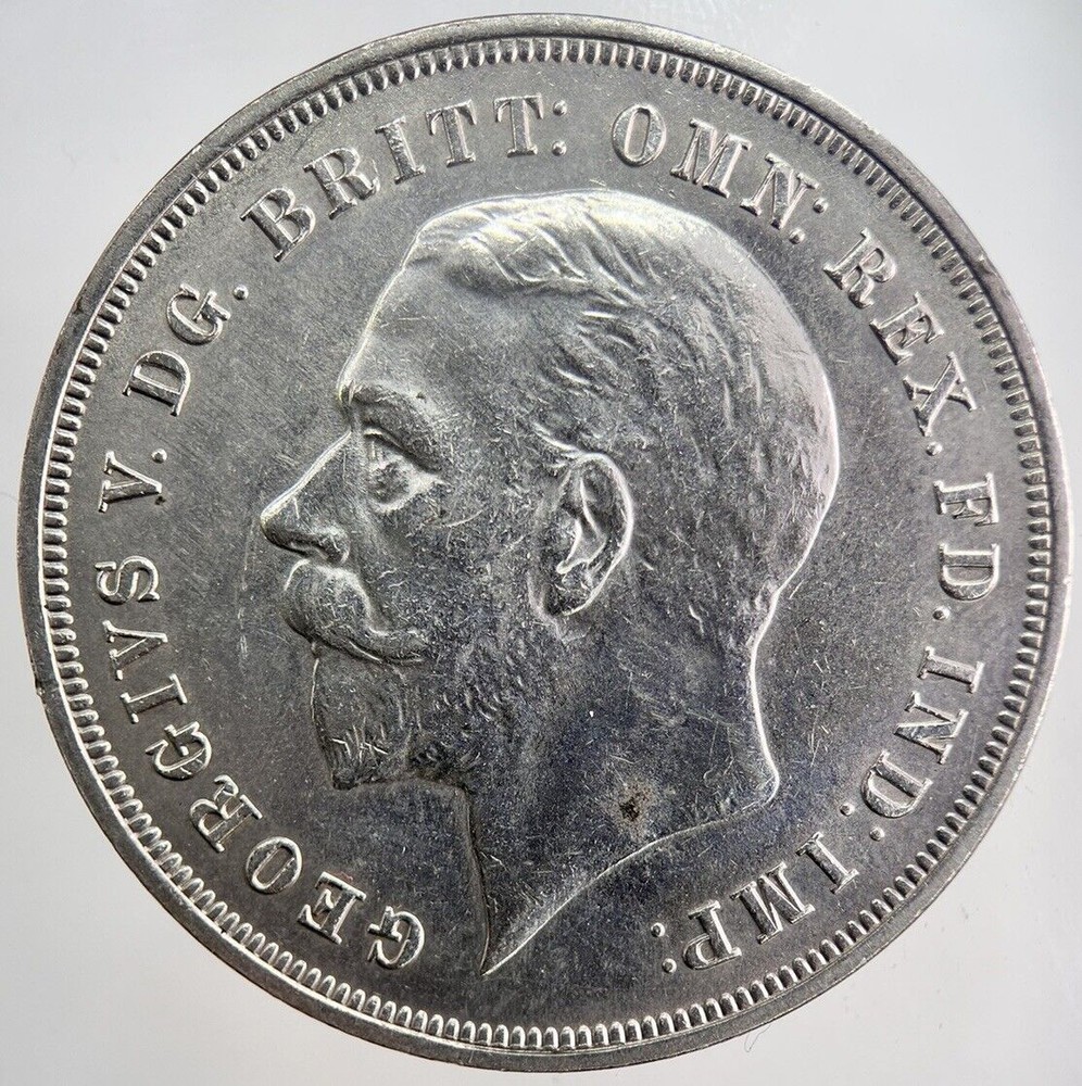 1935 George V Silver Crown Coin | Fine Collectable Condition | a2654