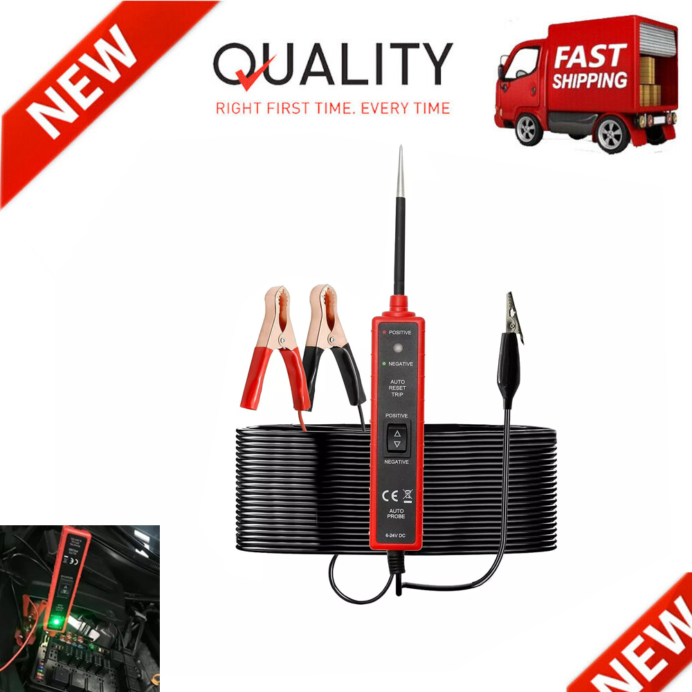 Digital Car Power Probe Circuit Electrical Tester Automotive Test Device System