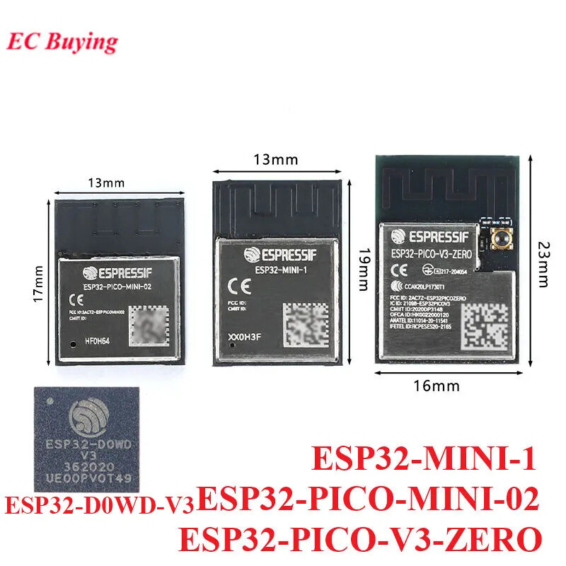 Dual Core ESP32-MINI-1 WiFi BLE IoT Module Bluetooth-image