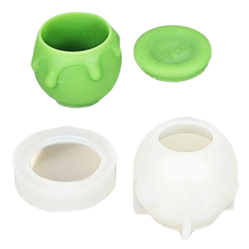Silicone Jar Mold for DIY Resin Crafting Projects