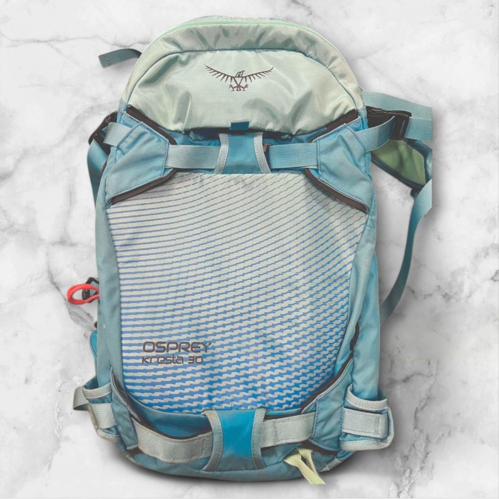Osprey Kresta 30 Womens Blue Hiking Backpack with Ergonomic Design Pre-Owned