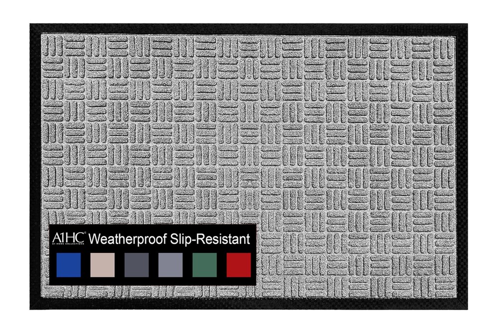 A1HC Indoor Outdoor Welcome Mat for Front & Back Entrances Large Durable Design
