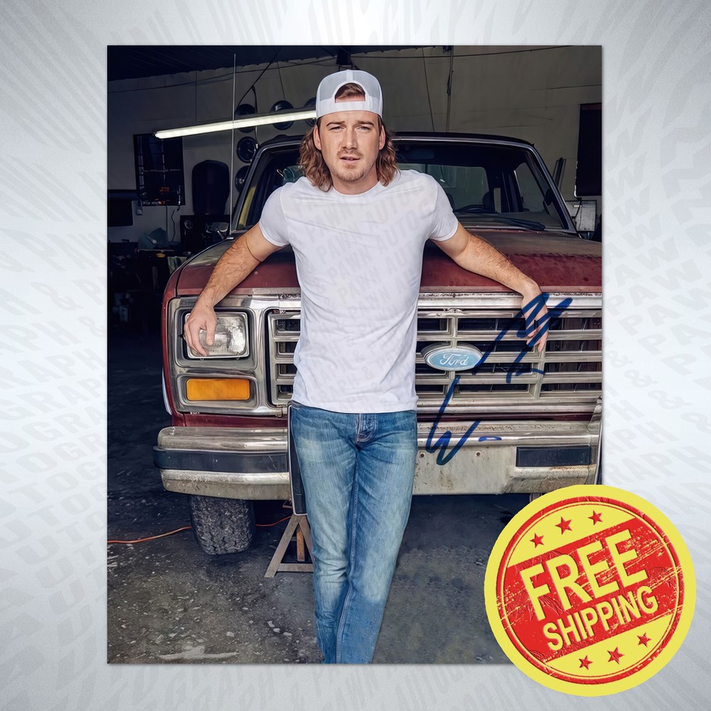 Morgan Wallen Autograph Reprint Signed 8x10 Photo Signature Poster BUY NOW-image