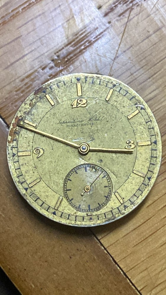 IWC Schaffhausen Cal C 83  Movement With dial & Hands Not Work Used