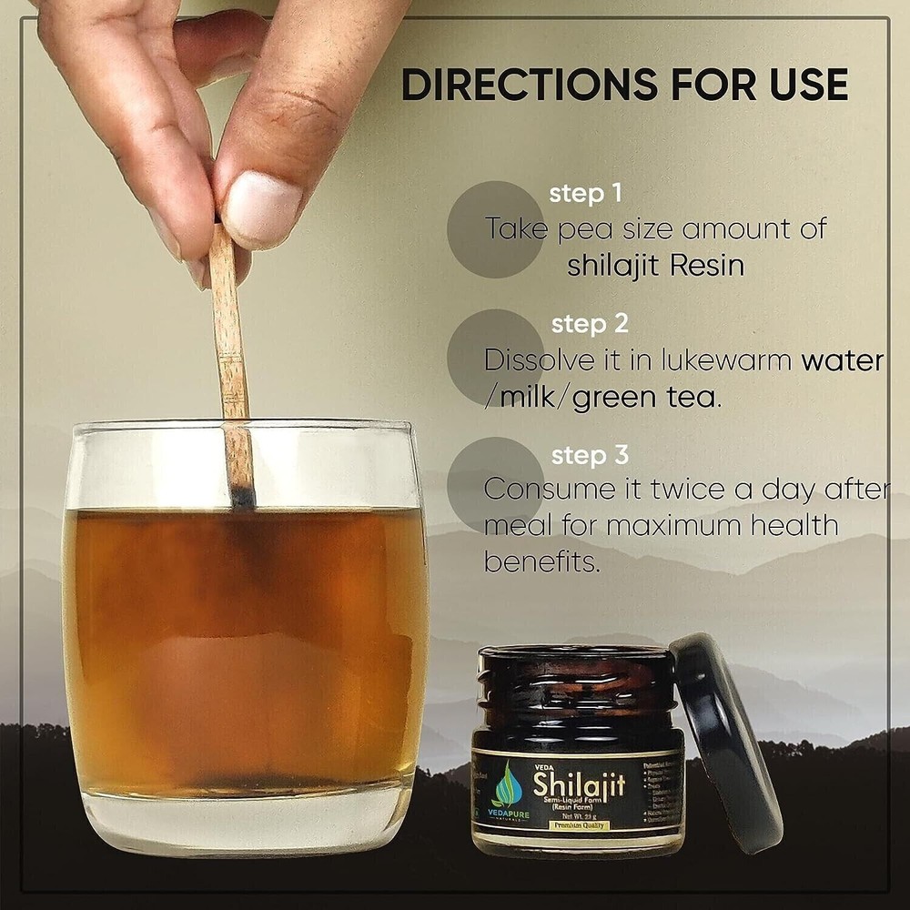 25GM Original Shilajit Paste | Powerful Silajit Resin for Men & Women!BUY NOW!X4-image