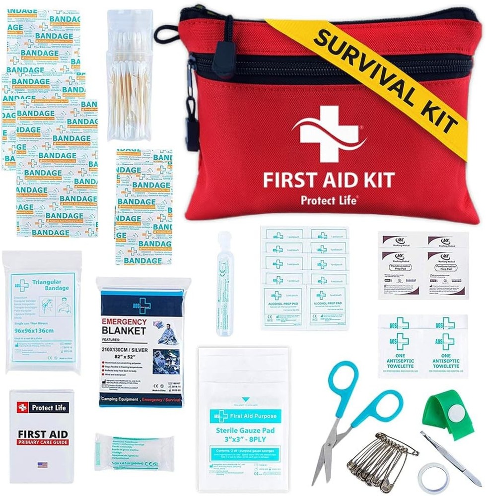 Survival First Aid Kit for Home Business Camping Emergency Preparedness