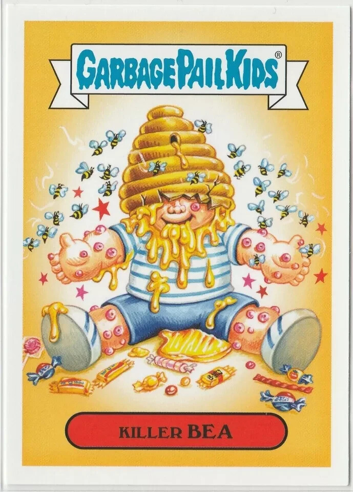 Killer Bea Garbage Pail Kids GPK 2019 Revenge of Oh the Horror-ible Card #4a